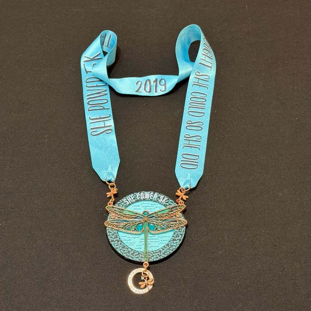 She Power 5K 2019 Dragonfly Finisher Medal